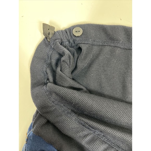 JNINI Fashion Maternity Adjustable Band Skinny Ankle Blue Jeggings Womens SZ XL - Picture 4 of 16